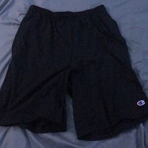 Black Champion Shorts